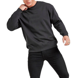Sweat-shirt à manches longues 100% coton pour hommes, motif solide, séchage rapide, vêtements d'hiver décontractés, nouveaux sweats à capuche personnalisables, nouveauté - Product Image 1