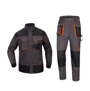 Uniformes de Trabajo de Seguridad, Overol de Trabajo de Algodón, Color y Talla Personalizados, Alta Calidad, Certificado Oeko-Tex, Antialérgico para Hombre - Product Image 2