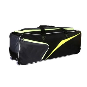 Top vente couleur noire personnel Cricket double côté chauve-souris Kit sac couverture avec poches supplémentaires accessoires pour toutes les chauves-souris de cricket - Product Image 1