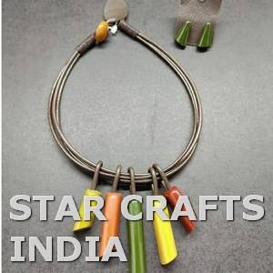 Cuentas de resina de Color Étnico promocional, perlas naturales de agua dulce, joyería Bohemia, Gargantilla, collar de cuentas, accesorios hechos a mano - Product Image 4