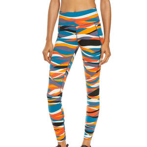 Leggings de fitness de yoga d'entraînement actif de haute qualité Leggings de fitness taille haute pour femmes Conception d'entretien OEM ODM - Product Image 2