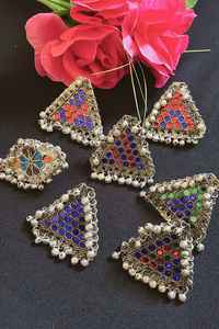 Professional Manufacturer Supplier AFGHANI Vintage Jewelry Ring Sets <b>Stainless</b> <b>Steel</b> Engagement Wedding Party Custom OEM High - Product Image 6