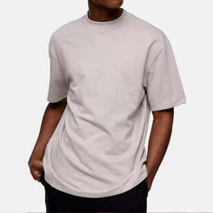 100% pur coton Vintage T-Shirt à manches courtes pour hommes 240 grammes confortable polyvalent avec Logo personnalisé conception d'impression multicolore - Product Image 4