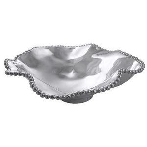 Bol à chocolat rond en métal argenté brillant avec une structure profonde et une finition brillante pour offrir en cadeau, pour l'exposition et l'usage quotidien - Product Image 4