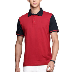 Camiseta polo para hombre, de algodón, manga corta, corte elegante, camisa de lujo, fabricante de ropa personalizada, logotipo bordado - Product Image 1