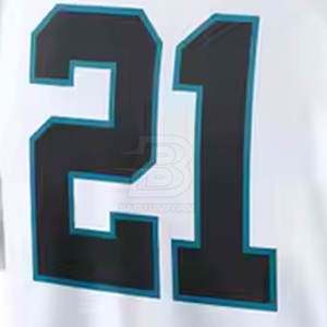 Conjuntos de uniformes de fútbol americano de la mejor calidad, diseño personalizado, manga corta, 100% poliéster, transpirable, personalizable, precio alto - Product Image 6