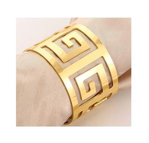 ห่วงใส่ผ้าเช็ดปากทำจากโลหะแบบโฮมเมดดีไซน์ทันสมัย - Product Image 2