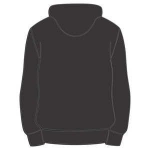 Sweat à capuche noir KAP en coton mélangé, vêtements de fraternité grecque, vêtements décontractés personnalisés Divine Nine HBCU Greek Life, année de fondation - Product Image 3