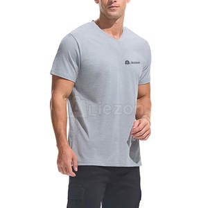 T-Shirt de pêche à manches courtes personnalisé respirant tissu à séchage rapide hommes T-Shirt de pêche pour les Sports de plein air - Product Image 3