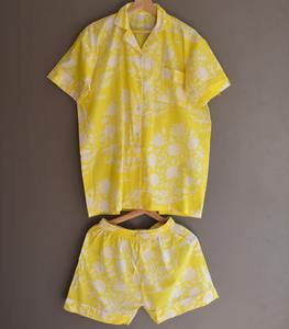 Pijamas de algodón puro PJ Set Pijamas Set Ropa de noche Traje de noche de algodón suave Dama DE HONOR PJ's Lounge Wear Correa de espagueti - Product Image 2