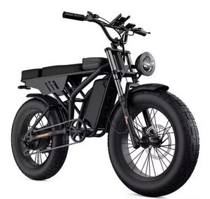 Electric Motorcycle Dirt Bike for Adults, 1400W(Peak)/48V/22.5Ah, F2 Pro 20" x 4.0" Fat Tires Electric <b>Bicycle</b> - Product Image 1