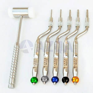 Kit Profesional de Cirugía de Elevación de Seno Maxilar para Implantes Dentales, Osteótomos, Instrumentos para Injerto Óseo con Martillo - Product Image 2