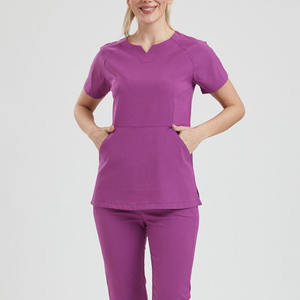 Uniformes Médicos de Alta Calidad para Mujer, Elegantes, Suaves y Transpirables, Uniformes de Salón de Belleza y Spa, Uniformes Dentales Coloridos, Uniformes de Doctora para Mujer - Product Image 3