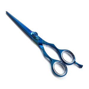 Tijeras Profesionales para Cortar el Cabello de Barbería |   Tijeras de Peluquería de Acero Inoxidable Plateado |   Herramienta de Belleza de Seguridad Autoclavable Personalizada - Product Image 4