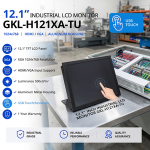 จอภาพแบบติดตั้งบนแร็คแบบพรีเมียม พร้อมระบบ Plug and Play (PNP)  จอภาพแบบสัมผัสสำหรับติดตั้งบนแร็ค  จอภาพแบบ PNP พร้อมขายึดสำหรับติดตั้งบนแร็ค - Product Image 1
