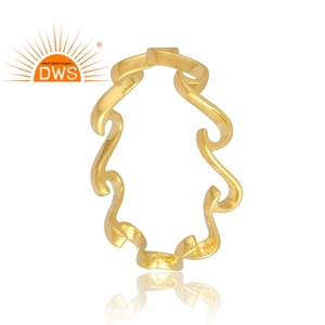 Anillo de Plata de Ley 925 chapado en oro de 18 quilates, joyería fina Demi para mujer, regalo para ella - Product Image 4