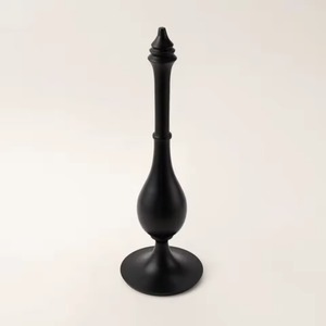 Figurine de gymnastique en métal élégante, objet de table sculptural, accent unique, intérieurs modernes, espaces de bureau, décoration inspirée du fitness - Product Image 2