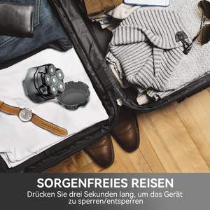 Afeitadora Eléctrica Recargable por USB para Hombre, Impermeable IPX7, Fácil de Limpiar, Uso en Seco/Húmedo, Cabezal de Afeitado Inalámbrico con Batería de Larga Duración - Product Image 3