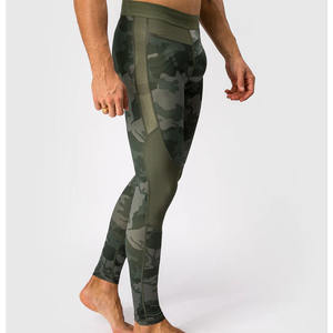Pantalones de Compresión para Hombre, Impresión Digital, para BJJ y MMA, Transpirables, Ligeros, de Spandex/Poliéster, Leggings Largos para Grappling - Product Image 6