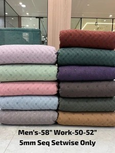 Compra al por Mayor de Telas de Rayón 100%, Elegantes Telas con Lentejuelas, Bordado Clásico Chikan, Materiales Ecológicos para Prendas de Niños - Product Image 4