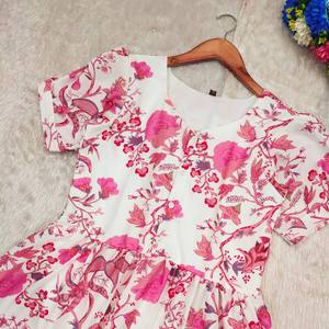 Magnifique tenue d'été Maxi aux couleurs uniques Motifs floraux - Product Image 3