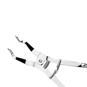 Abrazadera de presa de goma de acero inoxidable de primera calidad, exportador de instrumentos quirúrgicos, abrazadera de presa de goma médica grabada personalizada de Pakistán - Product Image 3