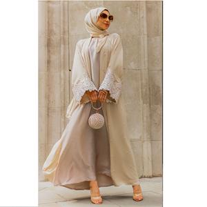 Parapluie moderne design de Dubaï vente en gros Abaya turque EID vêtements islamiques modestes abaya ouverte élégante de Dubaï robe pour femmes musulmanes - Product Image 5