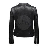 Veste en cuir véritable tricotée unisexe hiver 2025, respirante, avec fermeture avant, personnalisable, haute qualité, vente en gros