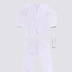 ชุดคาราเต้สำหรับเด็กเครื่องแบบคาราเต้ปักโลโก้หลากสีคุณภาพสูงน้ำหนักเบา - Product Image 5