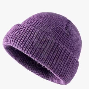 Jacquard 2025 nouveau Design 100% laine bas prix bonnet chapeaux OEM Service vente en gros sur mesure bonnet chapeaux - Product Image 2