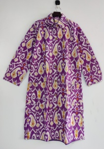 Chaqueta de Kimono Kantha con estampado bohemio para mujer, túnicas bordadas indias hechas a mano, bata larga bordada con relleno de algodón - Product Image 2