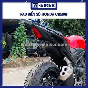 CB500F Folding Motorcycle License <b>Plate</b> <b>Holder</b> with Electrostatic Powder Coating for Convenient & Stylish Display - Product Image 1