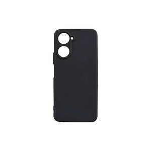 Étui en silicone liquide souple de luxe pour Vivo Y18 V23E A22 14 Plus - Coque arrière de protection antichoc noire - Product Image 1
