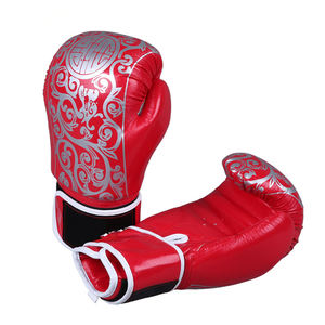 Gants de boxe MMA professionnels pour hommes en cuir respirant avec fermeture à lacets pour le poignet, gants de boxe personnalisables - Product Image 4