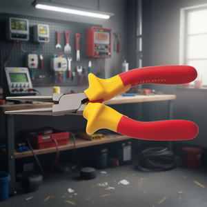 Alicates de punta redonda con aislamiento de 1.000 voltios Facom - Product Image 3