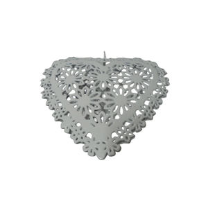 Décoration de Noël, ornement suspendu en métal, couleur blanche, design luxueux, décoration murale, fait main, personnalisé - Product Image 1