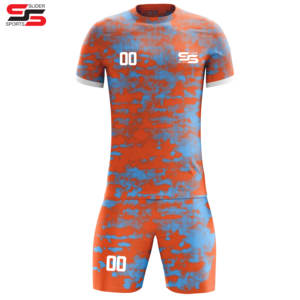 Ropa deportiva de fábrica, sublimación hecha a medida, camiseta de fútbol de calidad Premium, ropa de equipo, nuevo diseño, conjunto de uniformes de fútbol para hombres - Product Image 4
