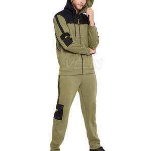 ชุดวอร์มผ้าฟลีซผู้ชาย ชุดลำลองสำหรับเล่นกีฬา วิ่ง ออกกำลังกาย และใส่ที่บ้าน ชุดวอร์มผ้าฟลีซผู้ชายสำหรับฤดูหนาว - Product Image 4