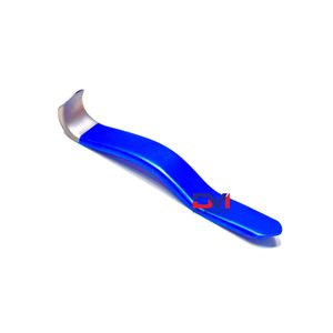 3 Retractores Bucales Minnesota Azules de 15.5cm, Instrumentos Dentales Manuales Reutilizables Hechos de Metal, Plástico, Resina y Madera - Product Image 1