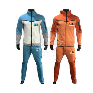 2023 Men's High Quality Polyester Fleece <b>Joggers</b> <b>Sets</b> Winter Sport Wear with Soft Fabric <b>Plus</b> <b>Size</b> Track Suits Customizable Logo - Product Image 6