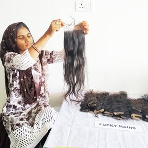 ผมต่อแบบตรงจากบราซิล คุณภาพดี ราคาโรงงานถูก  จัดเรียงเส้นผมอย่างเป็นระเบียบ  ดูเป็นธรรมชาติ - Product Image 2