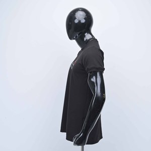 สินค้าใหม่ปี 2026 เสื้อถักแขนสั้นคุณภาพสูงสำหรับผู้ชาย ผลิตตามสั่ง ผ้าโพลีเอสเตอร์ 100% พิมพ์ลาย ป้องกันการเป็นขุย แห้งเร็ว ระบายอากาศได้ดี - Product Image 4