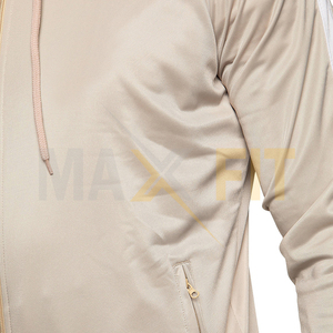 MAXFIT เสื้อวอร์มสำหรับผู้ชาย,ชุดวอร์มสำหรับผู้ชายดีไซน์เรียบง่ายคุณภาพดี - Product Image 5