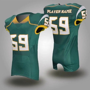 Camisetas de fútbol americano a medida Precios al por mayor Camisetas de fútbol Camisetas bordadas personalizadas Camiseta de fútbol americano - Product Image 2