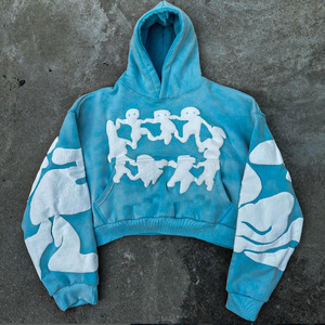 Sudadera deportiva de invierno para hombre, cálida, de forro polar, manga larga, informal, estilo urbano, esencial, cómoda, duradera, suave, para uso diario - Product Image 2