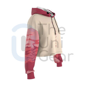 Sudaderas con capucha de invierno de lana de algodón 100% para hombre y mujer, Sudadera con capucha con cordón y logotipo frontal, ropa de calle de moda - Product Image 1