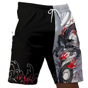 Short de survêtement personnalisé de haute qualité 100% coton à la mode motif solide Joggers Streetwear Style décontracté pantalons courts - Product Image 1