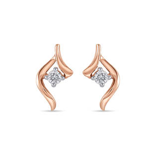 Boucles d'oreilles à clous en diamant Comet Charm - Product Image 3