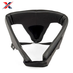 ชุดชกมวยขาหนีบสำหรับผู้ชายมาใหม่2024ชุดป้องกันขาหนีบหนังแท้ปรับสีพื้นสีทึบสินค้าขายดี - Product Image 2