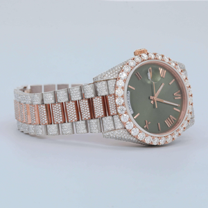 Moissanite นาฬิกาข้อมืออัตโนมัติออกแบบธุรกิจวัสดุสแตนเลสสำหรับกีฬาและแฟชั่น - Product Image 3